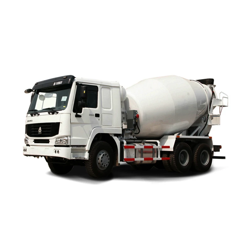 HOWO Construction Machine 10cbm Concrete Mixer Truck Cement Mixing Truck Parts Price in Colombia