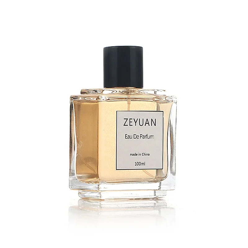 Custom Luxury Perfume Bottles 100ml Square Glass Perfume Bottle