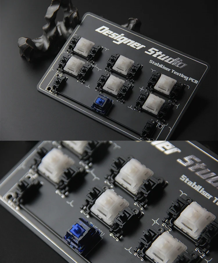 2u 2.25u 2.5u 2.75u 6.25u 7u用キーボードPCBプレートマウント 