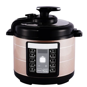 Energy Saving 5L Electric Pressure Cooker Multi Function Stainless Steel Automatic Rice Pressure Cooker