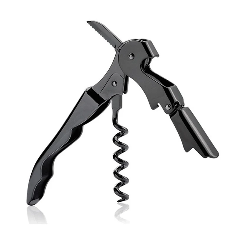 High Quality Stainless Steel Waiter Corkscrew Wine Opener With Foil