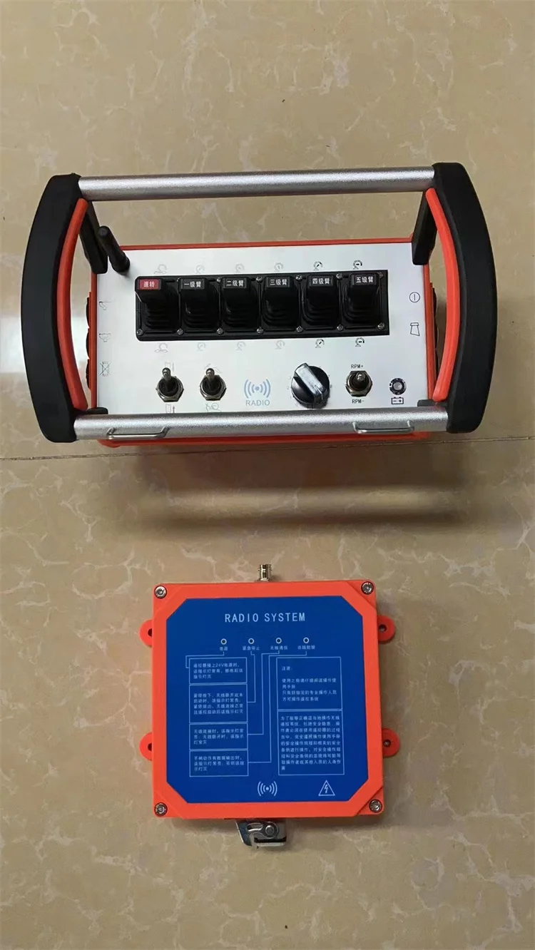 Long Distance Hydraulic Winch Trolley 1000m Wireless Remote Control For