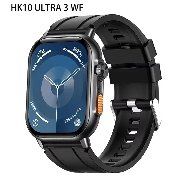 2024 HK10 Ultra 3-WF AMOLED Smart Watch - Men's Wifi Bluetooth