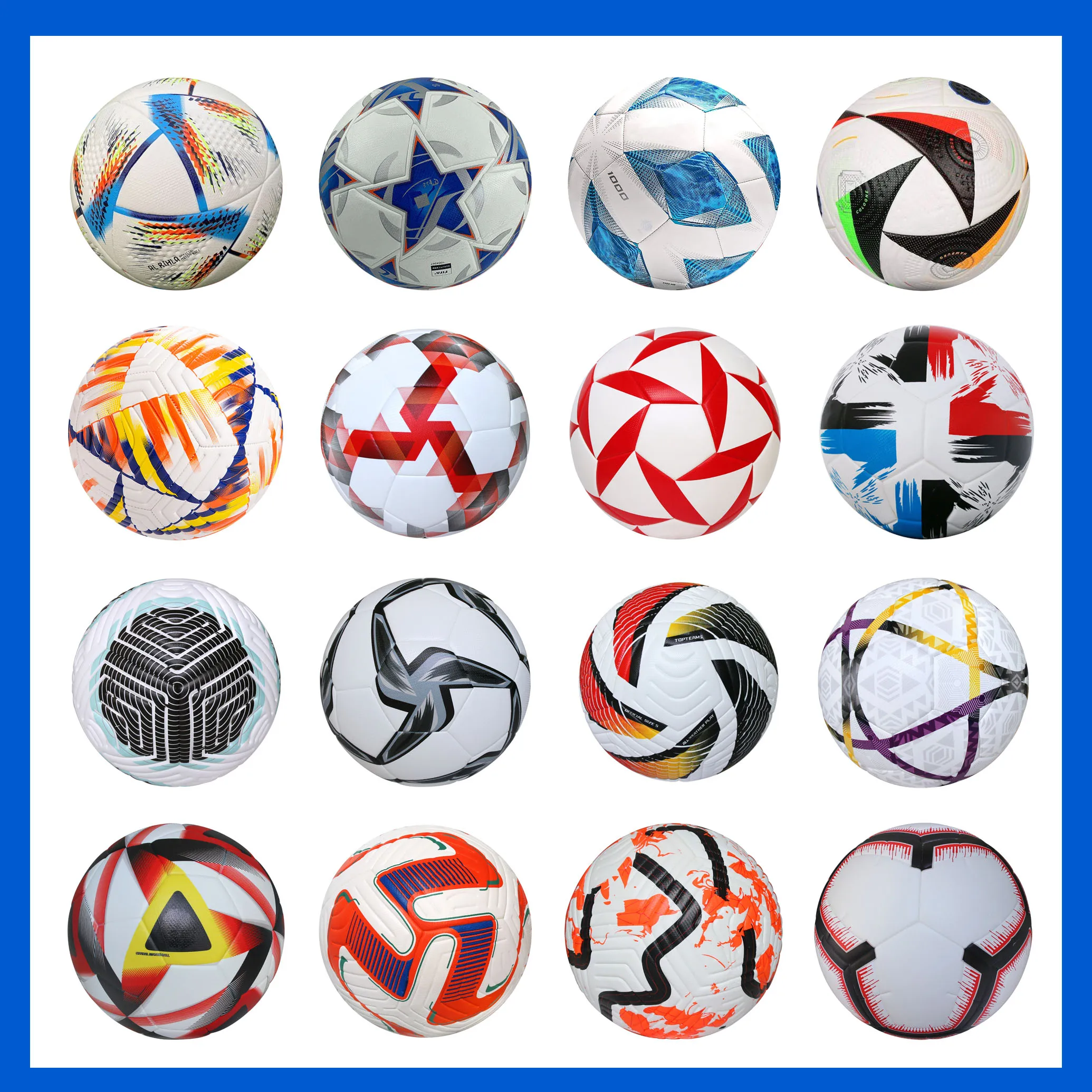 High Quality PU Seamless Size 5 Football Indoor Outdoor Training and Match Ball aperçu 6