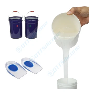 10A Silicone Rubber for Making Shoe Insole Liquid RTV-2 Silicone Rubber