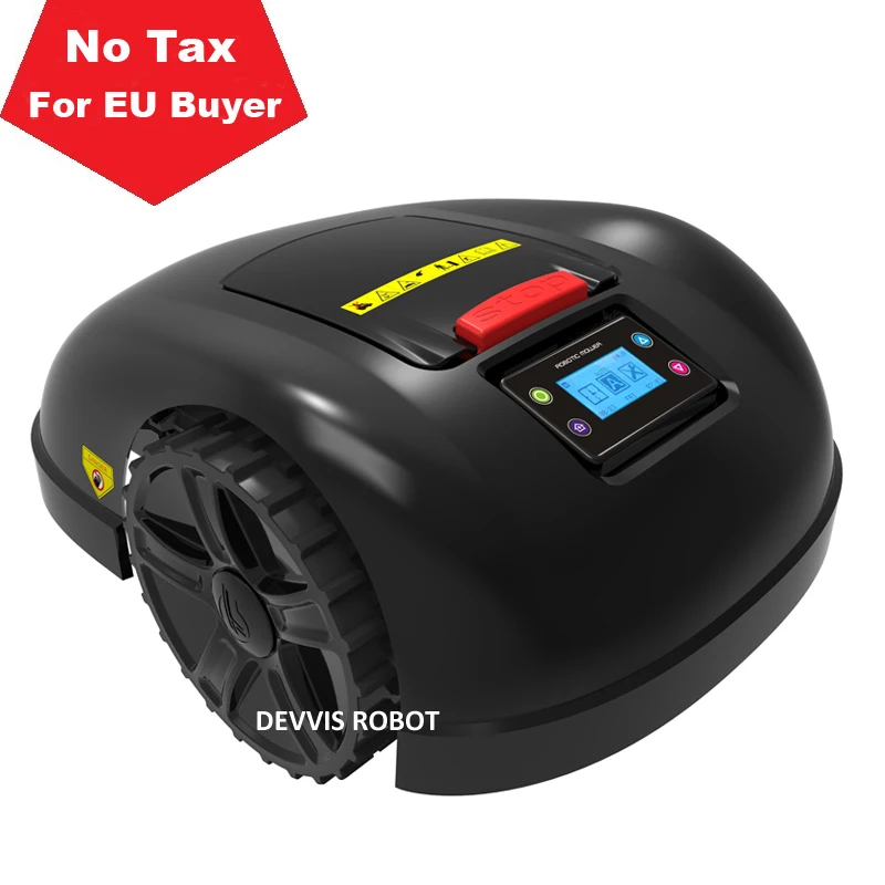 DEVVIS WiFi App Control Gyroscope Navigation Lawnmowers Garden Machinery for Big Lawn 3600m2