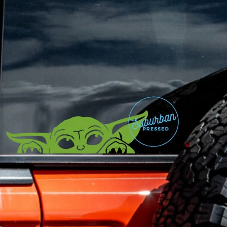 BABY YODA Sticker - STAR WARS THE MANDALORIAN Car Truck Window