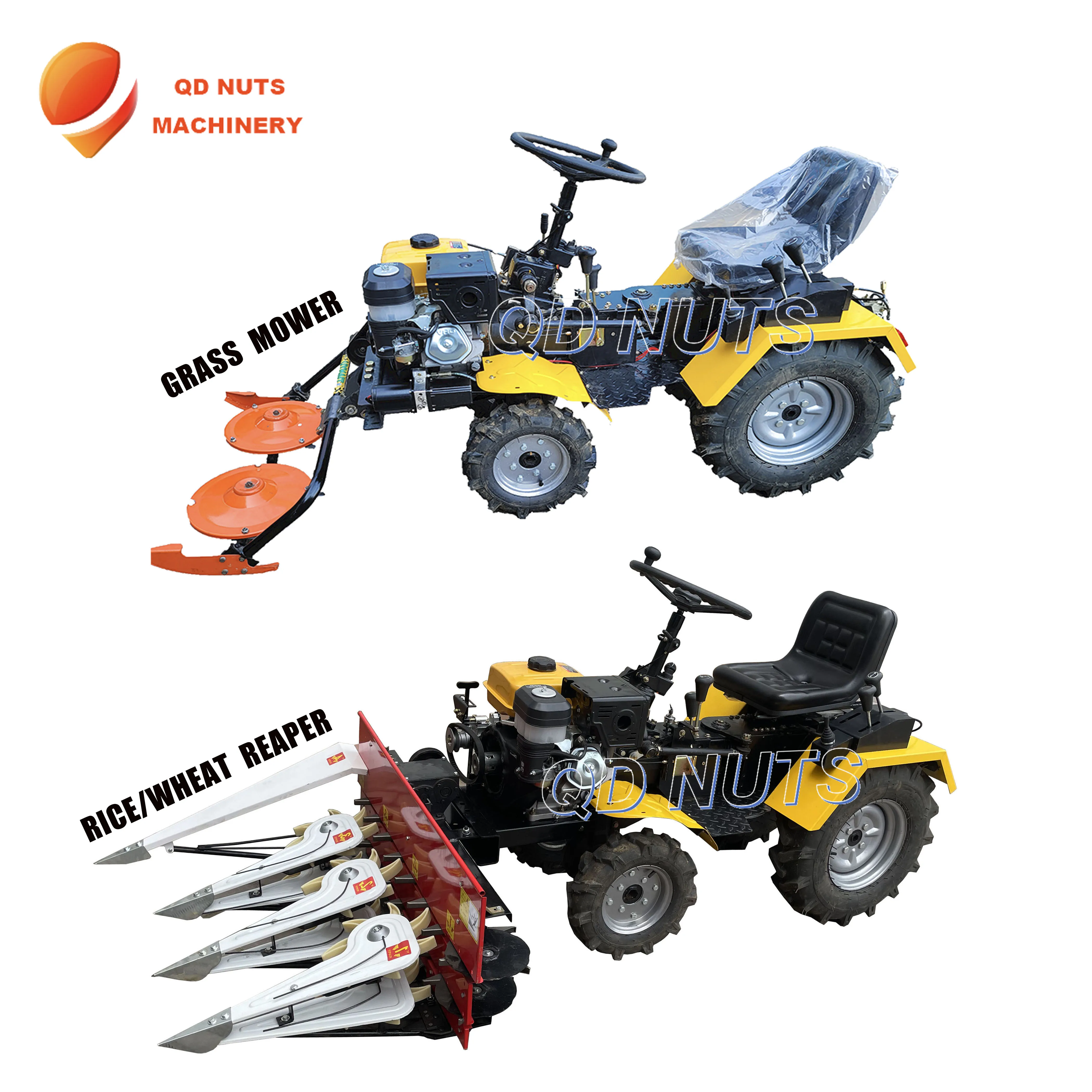 4WD Mini Garden Tractor Popular Selling Tiller in Romania