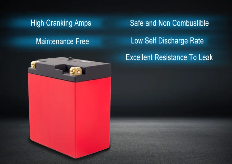 UPNRG LiFePO4 Motorcycle Starter Battery Overview