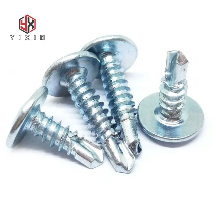 Galvanized Wafer Modified Button Truss Head Phillips K Lath Self Drill ...