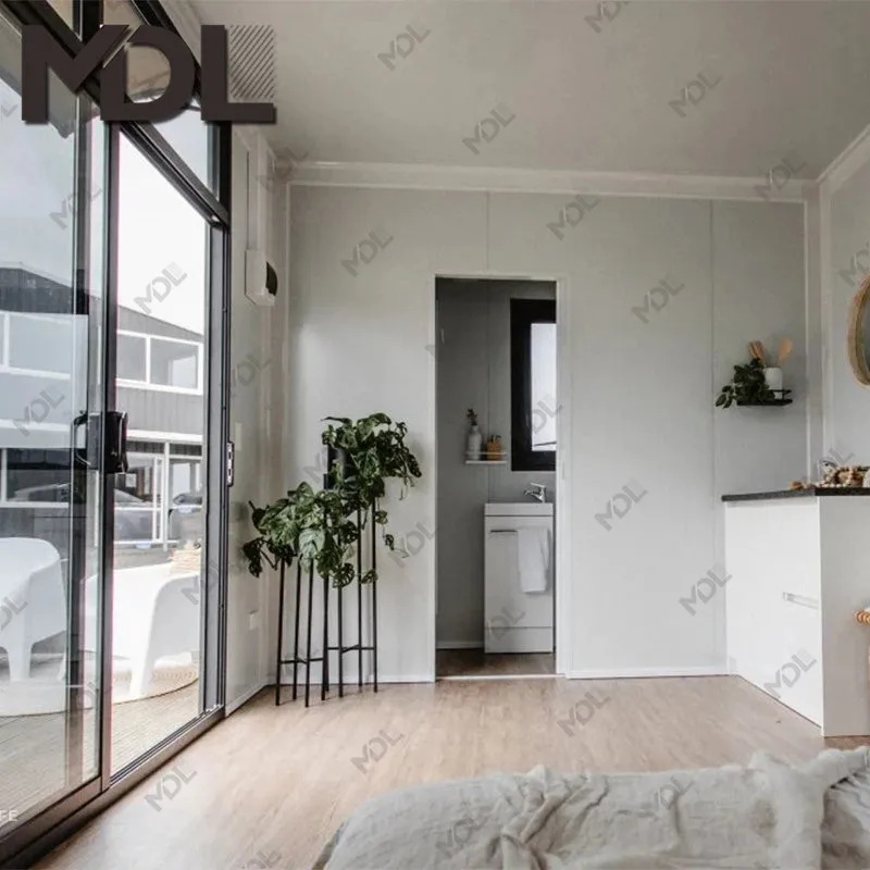 Guangzhou Two Floor Prefab Villa Modern Australia Standard Luxury Prefabricated Light Steel Frame House Villa