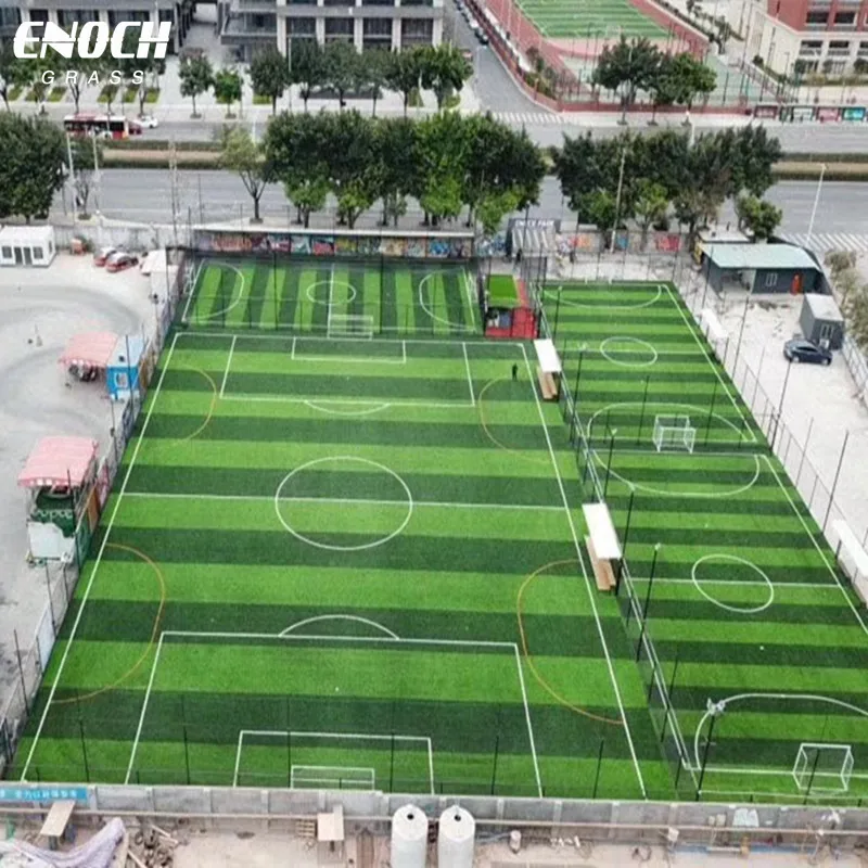 ENOCH 50mm High quality soccer football field turf artificial grass mat