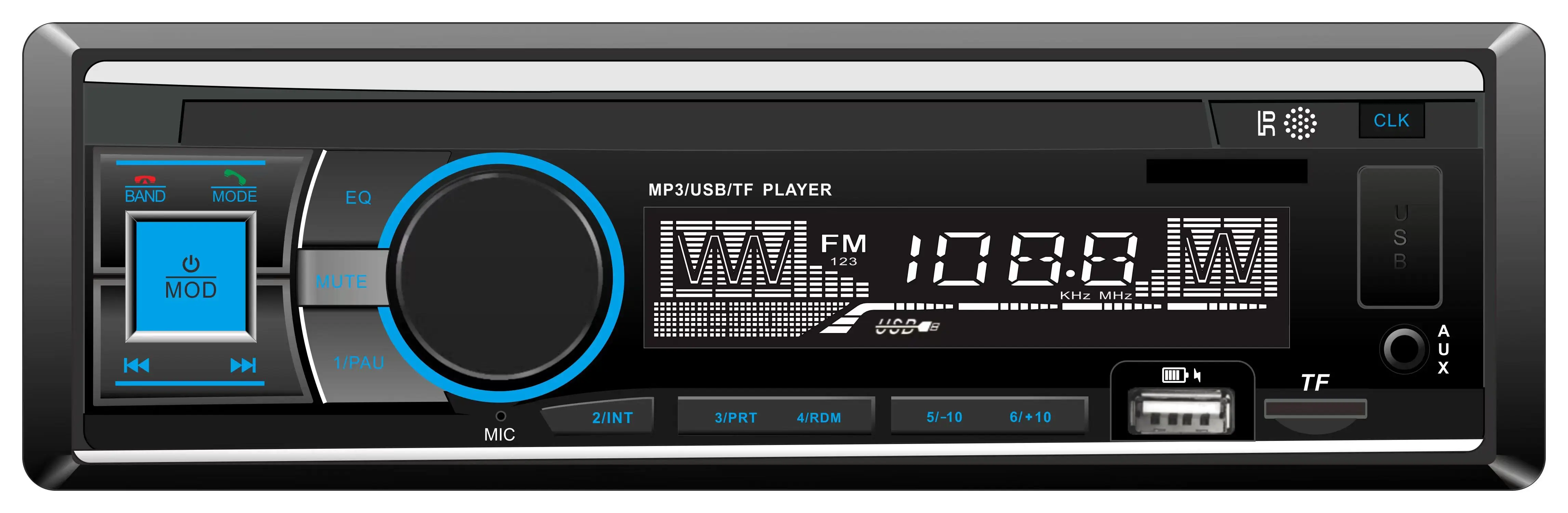 Universal Car Mp3 Player Bt Car Audio Stereo 1 Din Fm Usb Car Radio Buy Single Din Car Mp3