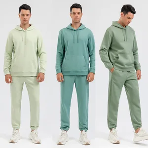 Multi Colors Sweat Suits Cotton Sweatpants and Hoodie Set Tracksuits for Men Unisex