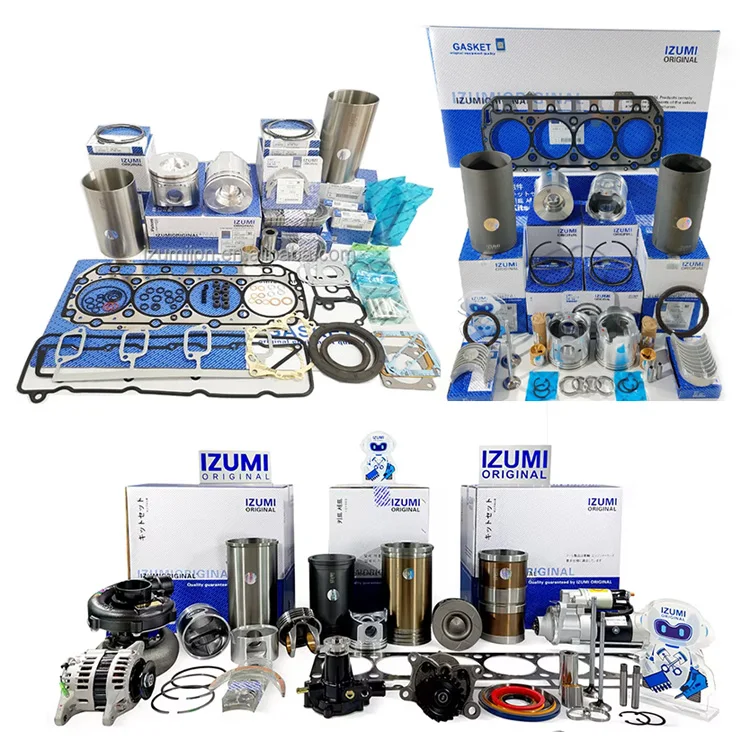 IZUMI ORIGINAL 4TN100 Overhaul Rebuild Kit Diesel Engine Parts For YANMAR