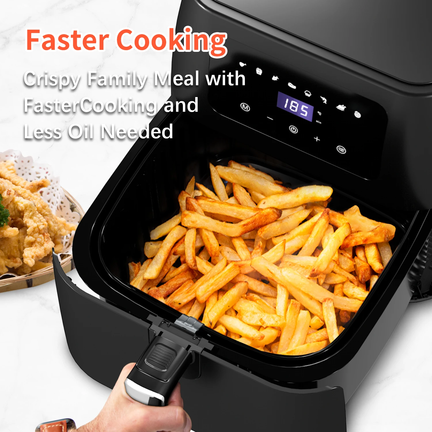 2023 Best Air Fryer Oven Hot Style Control Air Fryer Wholesale Without ...