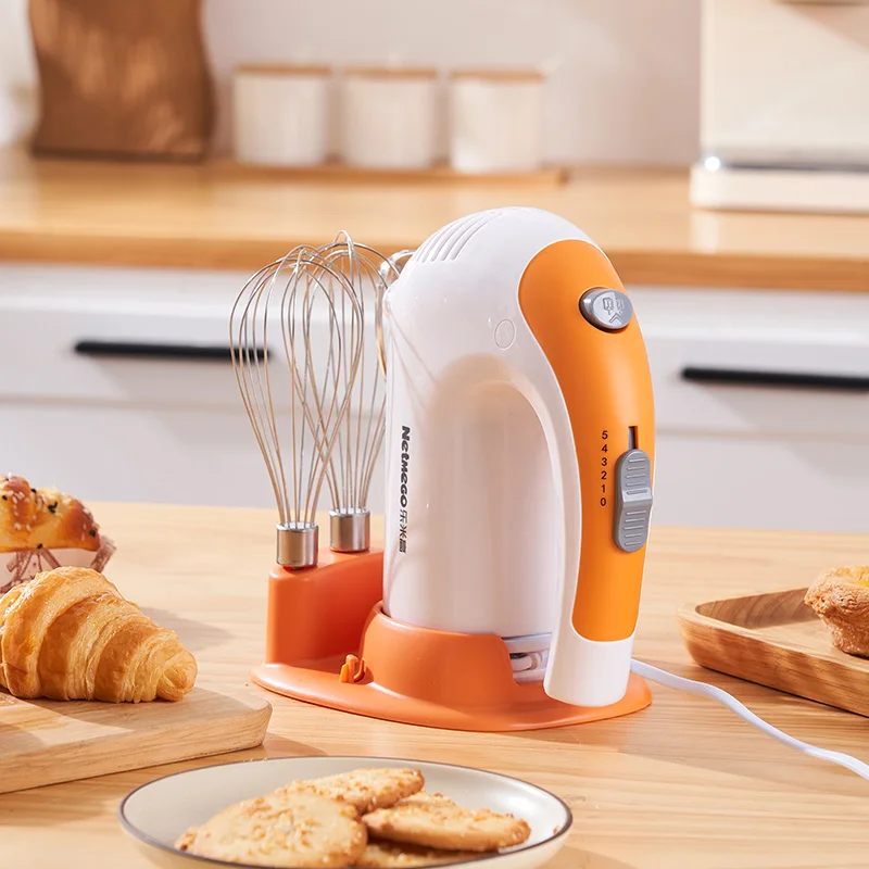 300 Watt Electric Hand Mixer 5-Speed Hand Held Mixer Storage Base Hand  Mixer Electric Home Kitchen Appliances