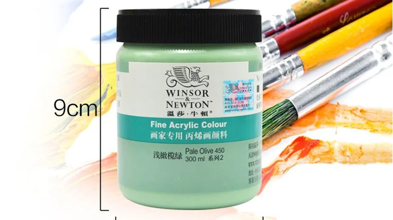 Bview Art Winsor & Newton 1KG 1L大体积签名亚克力彩色漆套装