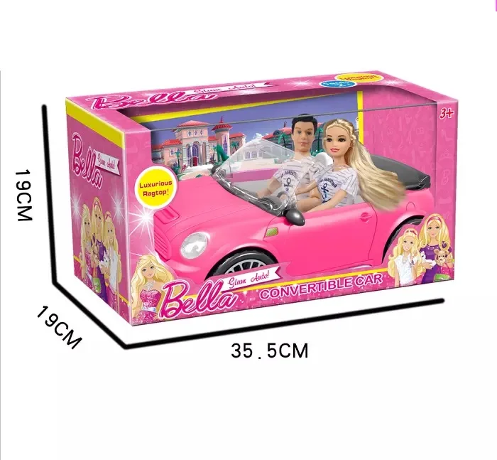 Набор игрушечных кукол, мини-модель, трансформер, игрушечный автомобиль с модными куклами для пар, мини-трансформер, автомобильные игрушки