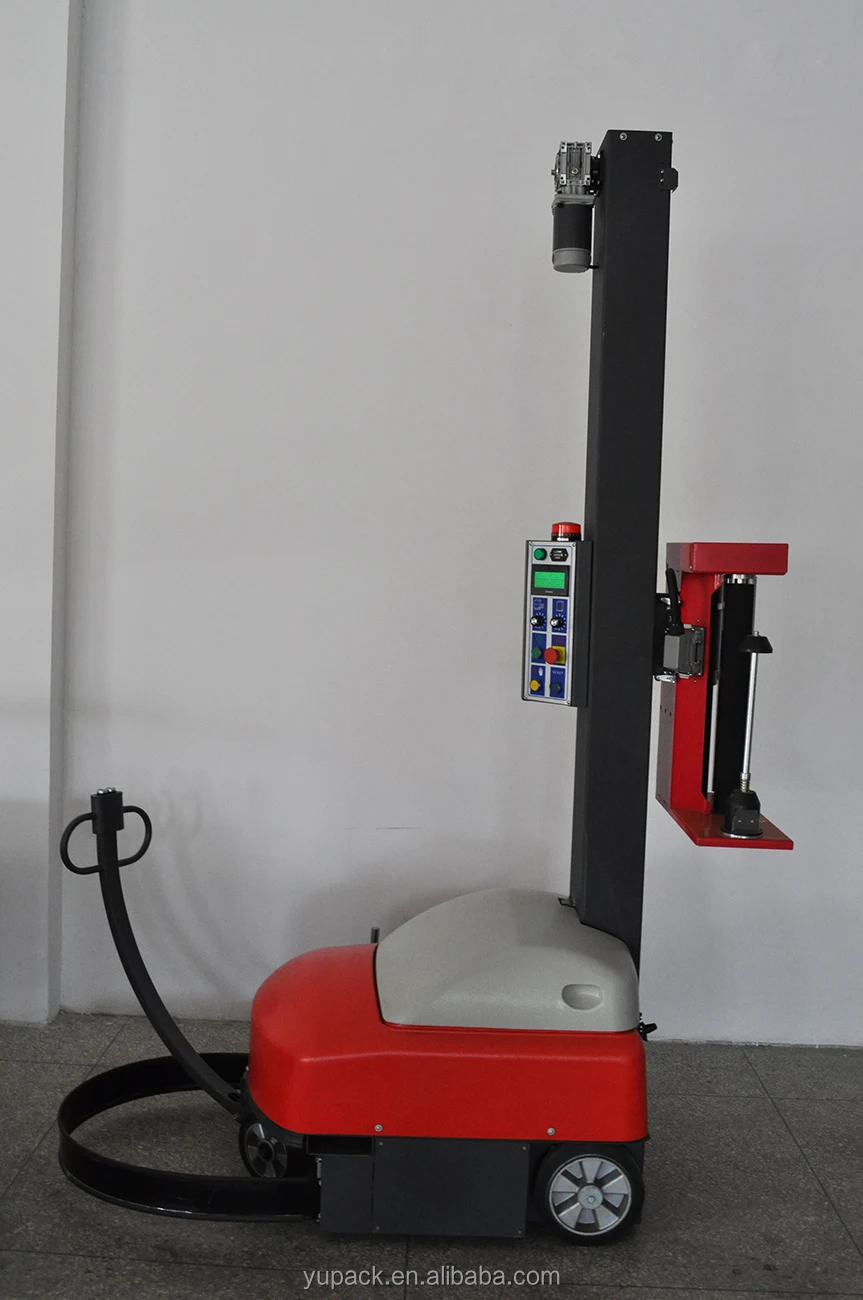 Self Propelled Mobile Pallet Stretch Wrap Robot - YUPACK