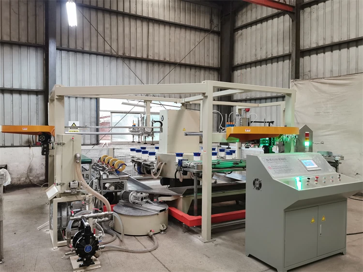 Automatic Dipping Glaze Line Ceramic Plates And Tableware Glazing