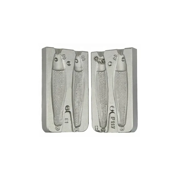 CNC Processing Custom Making Swimming Baits Hard Plastic Baits Soft Baits Aluminum Mold