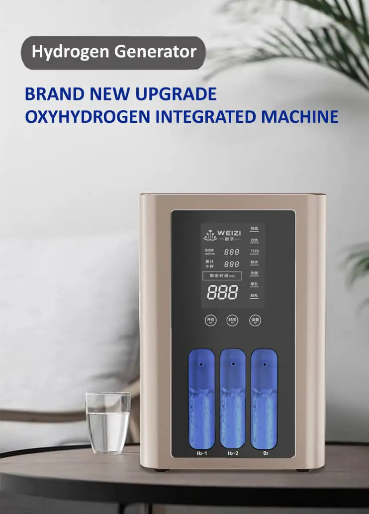 Portable Hydrogen Inhalation Machine with 99.99% Purity and 900ml/min Flow for Medical Grade Therapy