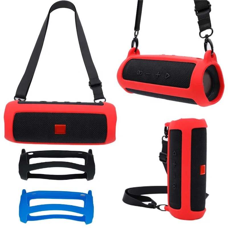Portable Speaker Flight Carrying Case Silicone Soft Sound Box Protection For jbl Flip 5 Case