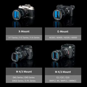 SIRUI 50mm F1.8 1.33X Anamorphic Wide-Angle Lens for E Mount Full Frame detail image