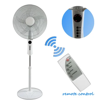 Home Appliances Remote Control 5 Blade Stand Fan 18 Inch For Bedroom