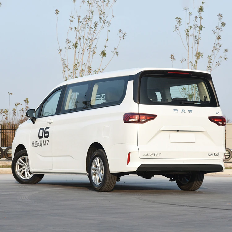 2023 New Design Baw M7 Electric Vehicles New Mpv 4 Door 7 Seats Large Comfortable Chinese Brand Pure Electronic Vehicles