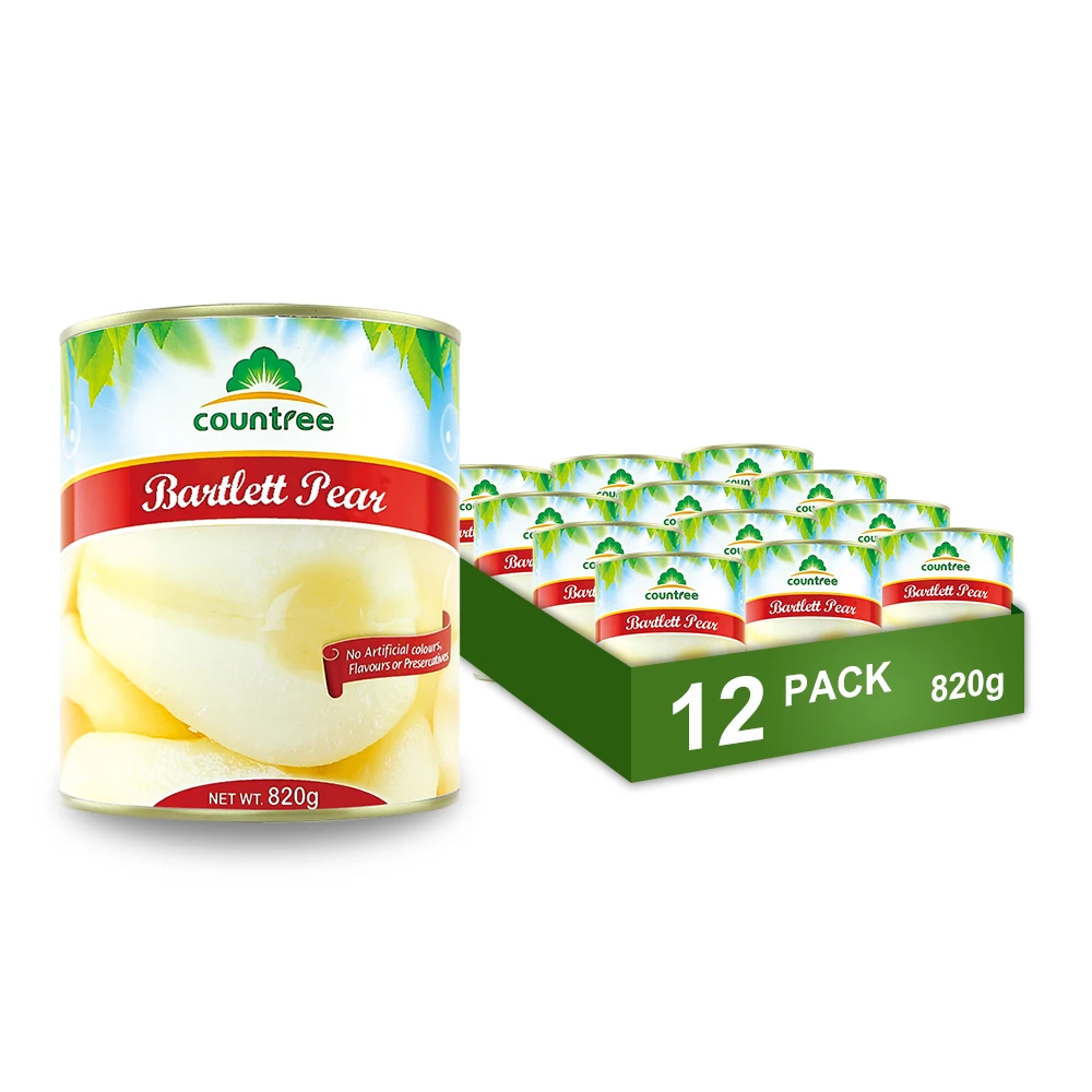 preserved pantry food canned pear syrup canned bartlett pear