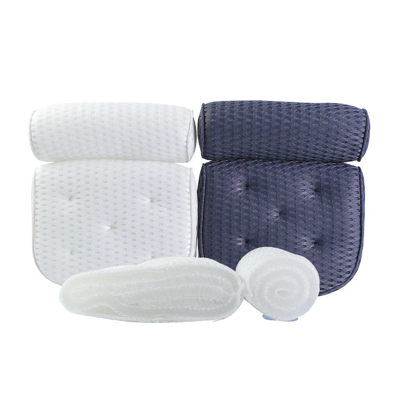 Bath Pillow Bathtub Pillow, Bath Pillows for Neck and Back Support