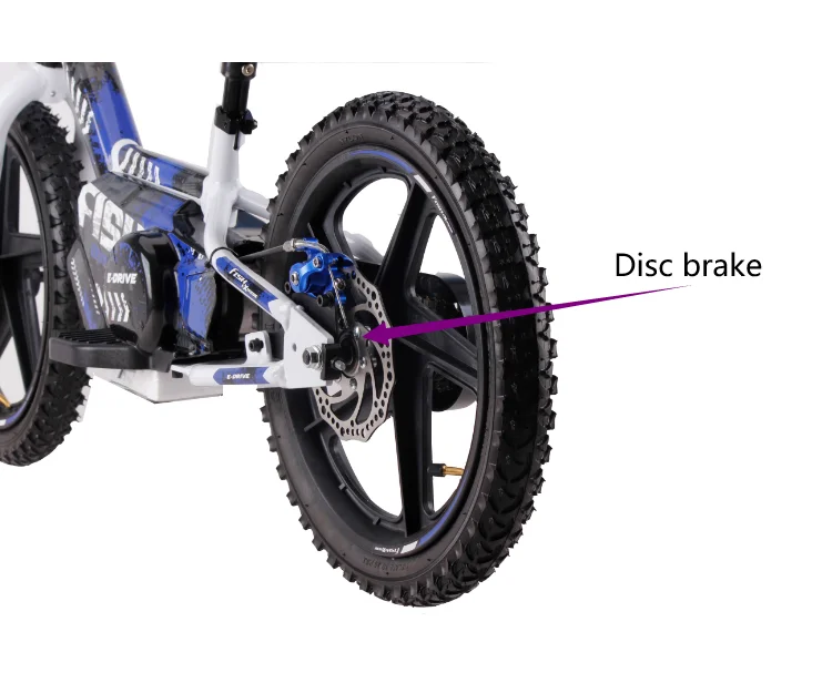 200w 24v 2.5ah 16" Stacyc Style Disc Brake Mini Kids Electric Balance