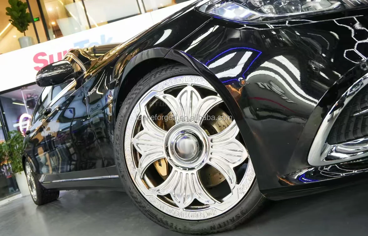 Alibaba.com: Chrome Polished Forged Wheels for Rolls Royce Cullinan ...