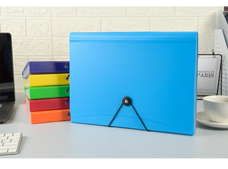 7 Pocket Accordion File Folder - Organize Documents Efficiently