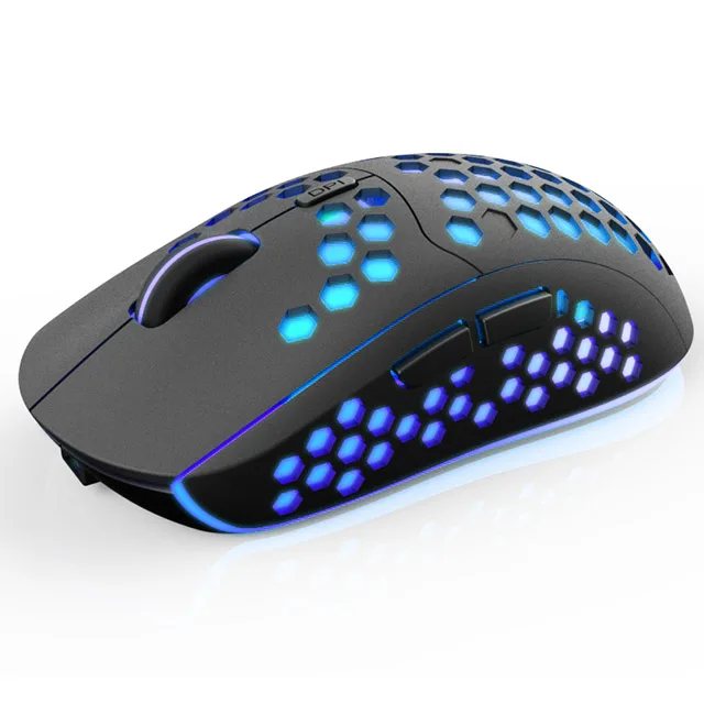 Latest Computer Accessory Wireless Charging Mouse Honeycomb Hollow Hole  Colorful Rgb Luminous Game Office Portable Mouse - Buy Light Up Keyboard  And Mouse,Ergonomic Keyboard And Mouse,Gamer Mouse Product on 