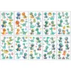 Dinosaurio D serie 10 hojas/set - 68*120mm
