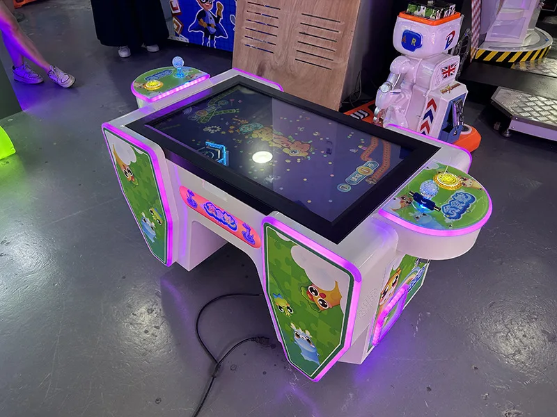 Small Coin-Operated Snake Puzzle Video Game Machine English Language Entertainment Equipment for Fun & Challenge Gift