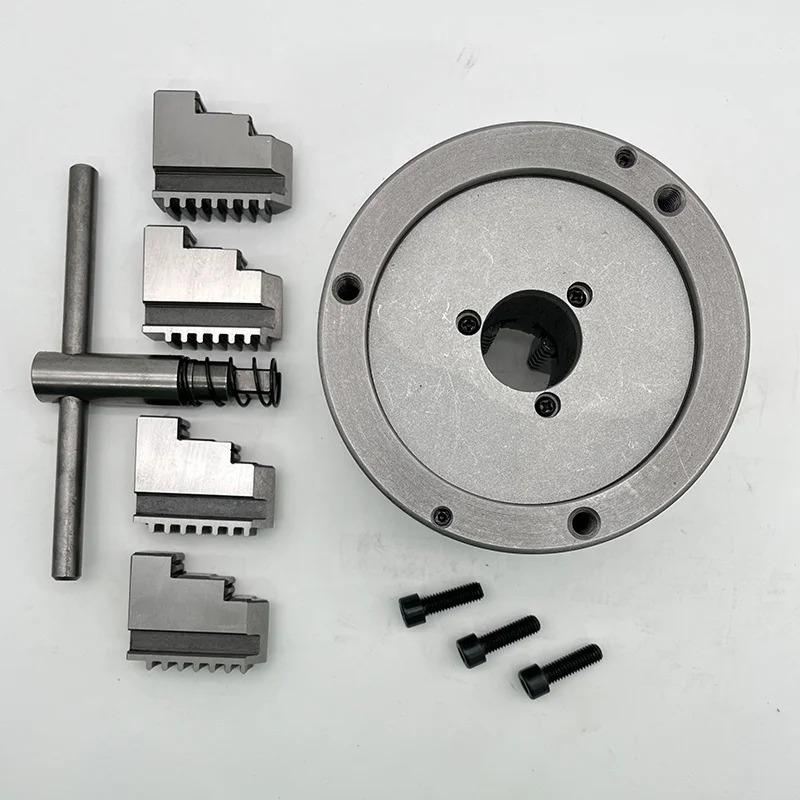 Mandrin De Tour K12-130 4 Mâchoires | 130mm Autocentrant | Acier Traité | Neuf