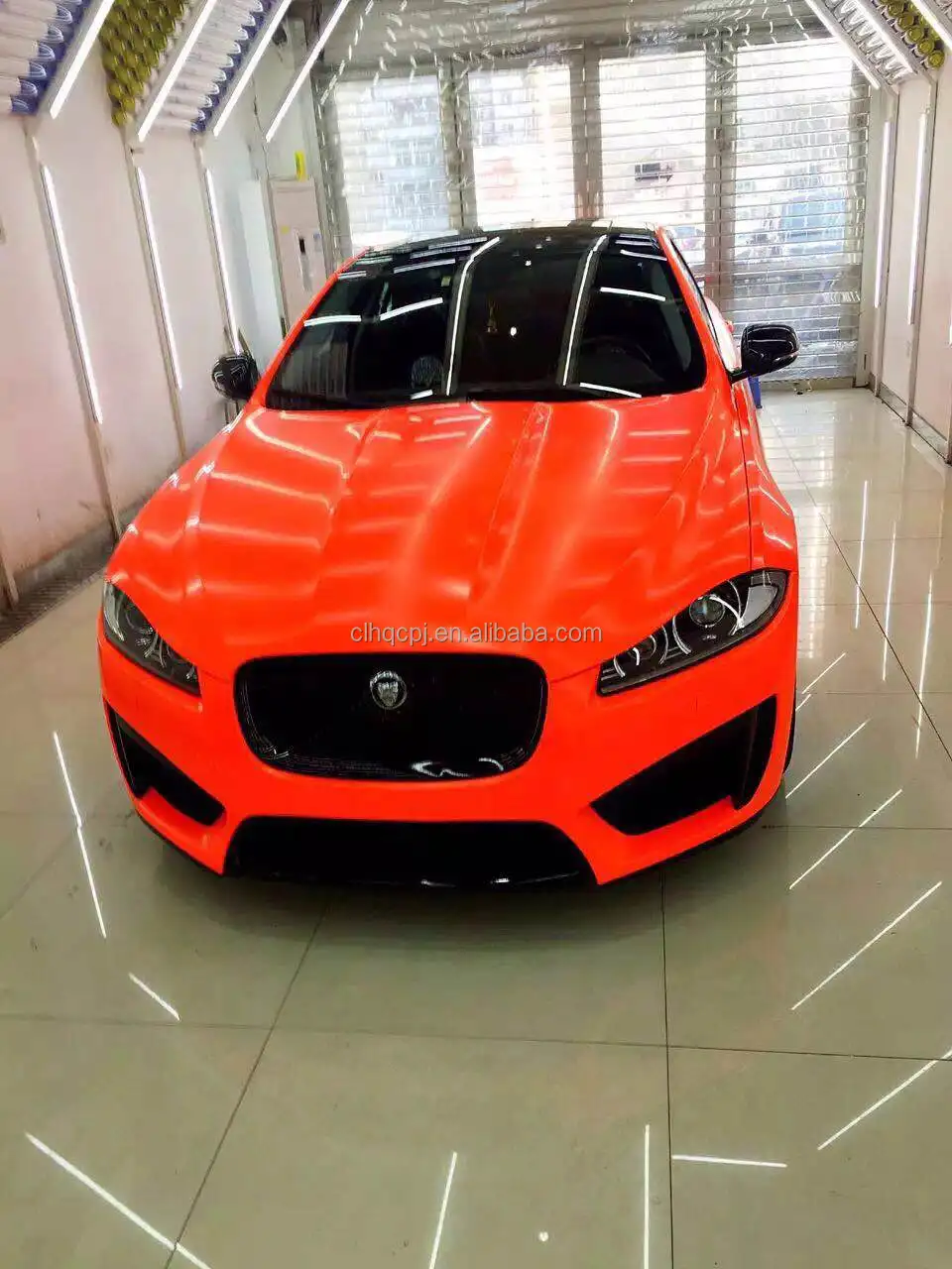 For Jaguar XF2012-2015 Base Upgrade to XFR-S Version Low to High Front Bumper Completely Exhaust Rear Lip Body Kit