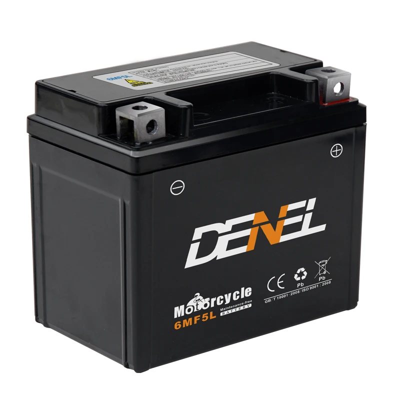 Высококачественный двухколесный аккумулятор 12 В 5 Ач для квадроцикла Заводская оптовая цена