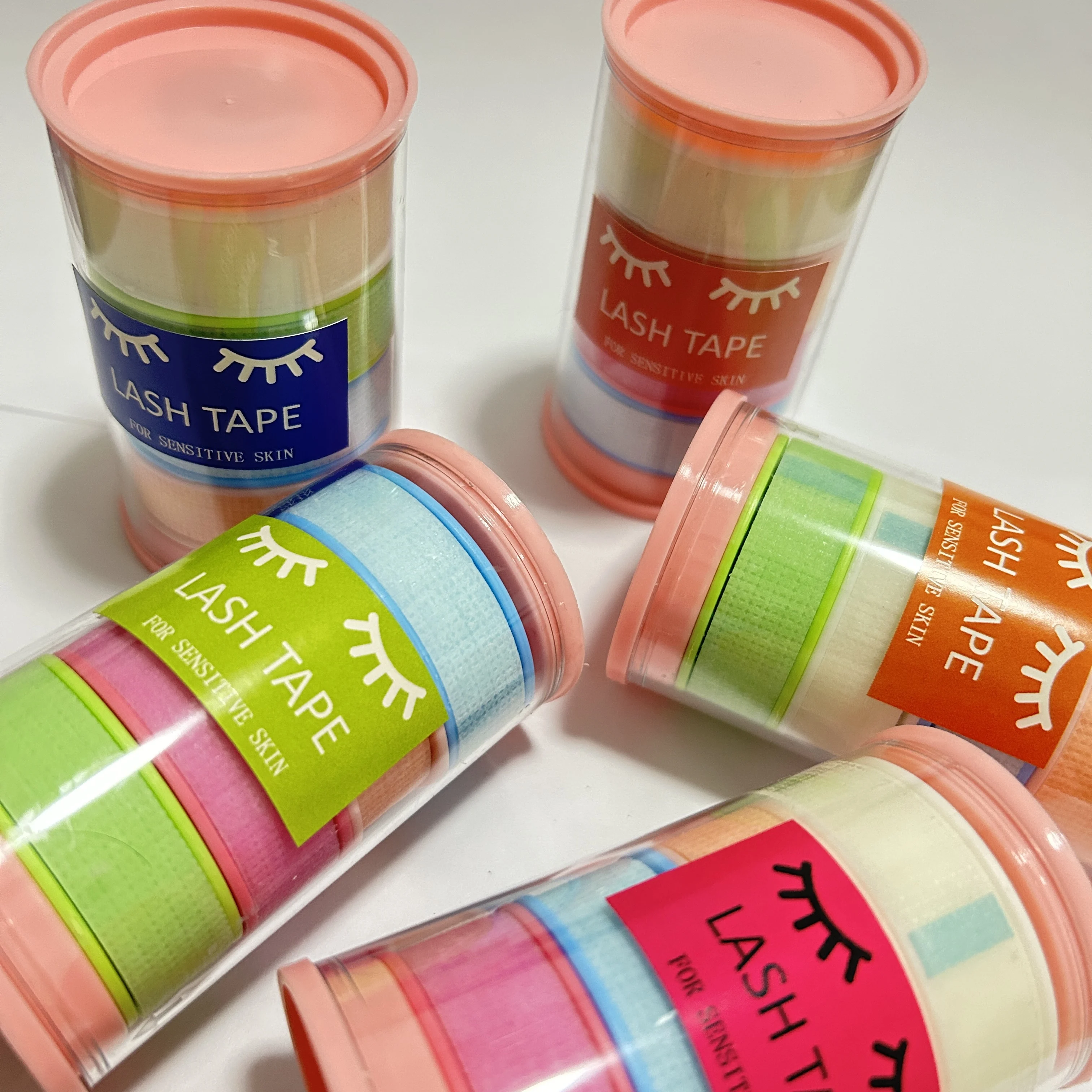 Custom Dispenser Silicone Gel Tape Eyelash Extensions Sensitive Lash