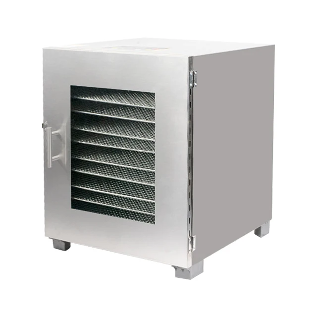 FD10A Commercial 10 Tray Vegetable Fruit Dehydrator Stainless Steel Ordinary Product 33*37*47cm 0-24 Hour Provided 29*37cm 30-90 - Image 2