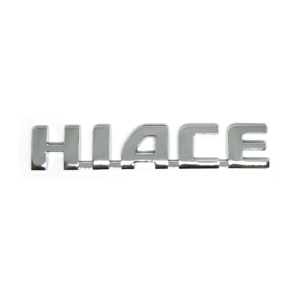 SUNLOP Hiace Accessories #000406 BADGES for Hiace 200 Commuter Van Hiace KDH Parts Manufacture Auto Parts Quantum Tunning