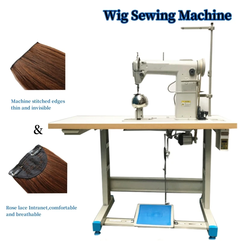 Semi Automatic Wig Making Machine Industrial Extensions Tools Hair Industrial Sewing Machines for Wig Making