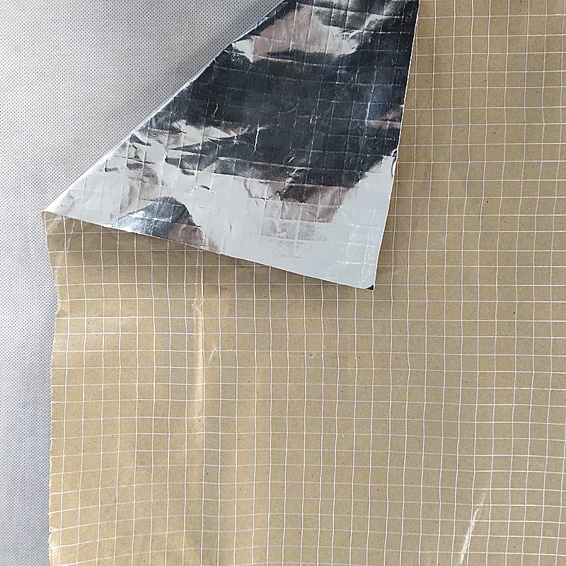 Heat Insulation Membrane/aluminium Foil + Kraft Paper/1.2m Roofing