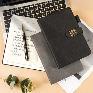 Fancy Notebook A5 Business Leather Journal Chinese Style PU Stationary Journal Diary Notebook