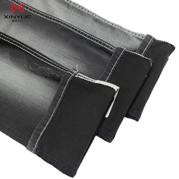 Fabric Elastane Denim Cotton Polyester High Quality Durable Denim for Crocs Tricot Woven Custom Denim Fabric Printing YARN DYED