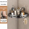 Grey corner rack-1 tier rodless